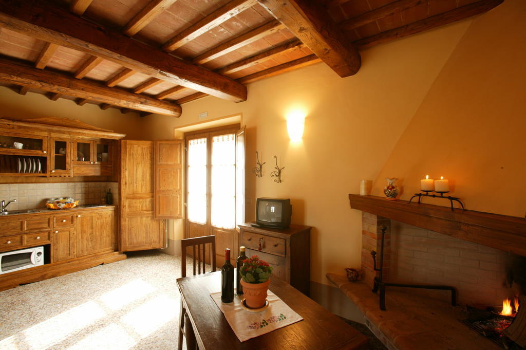 Agriturismo Podere San Gregorio Пиенца Стая снимка